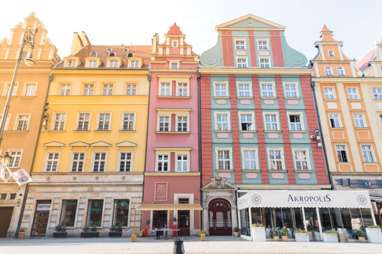 ורוצלב Rynek 20/21 -Cosy New Apartment On The Market Square - 4 Bedrooms - 8 People מראה חיצוני תמונה